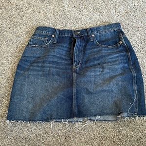Denim madewell skirt
